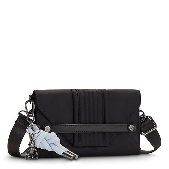 Kipling Lelio Crossbody Bags Black Noir | CA 1185OK